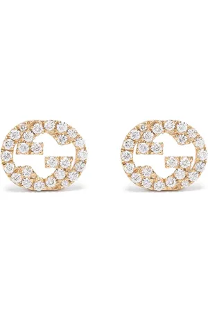 Gucci 18kt Gelbgoldohrring mit GG