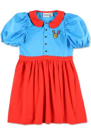 Mini Rodini Kleid in Colour-Block-Optik