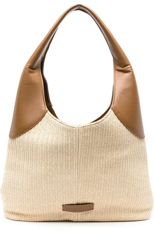 THEMOIRÈ Ninfa Schultertasche aus Bast
