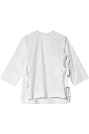 Comme des Garçons Bluse mit Rüschen