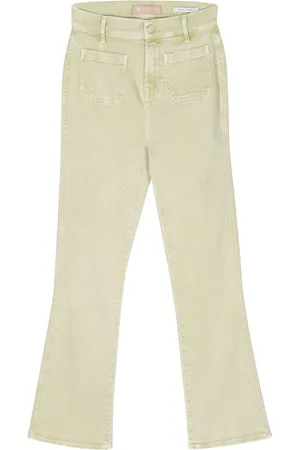7 for all Mankind Slim-Kick-Jeans mit hohem Bund