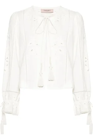 Twin-Set Bestickte Bluse