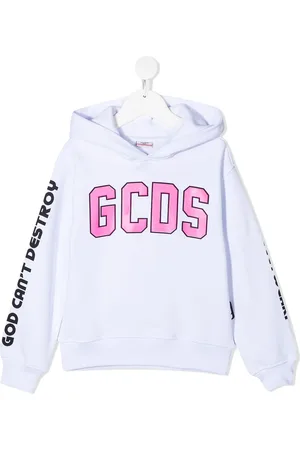 GCDS Kapuzenpullover mit Logo-Print