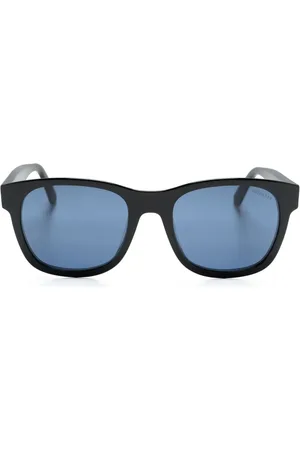 Moncler Sonnenbrille mit eckigem Gestell