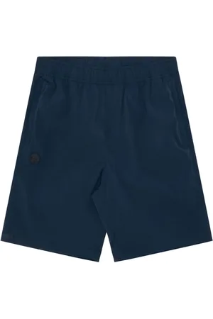 A Bathing Ape Moonface Shorts mit Logo-Patch