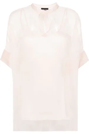 Giorgio Armani Semi-transparente Bluse