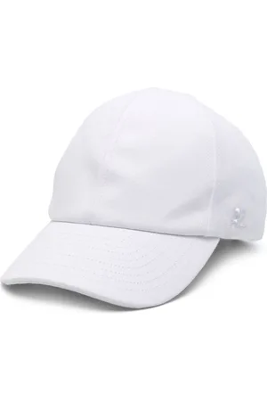 Courrèges Twill-Baseballkappe mit Logo-Stickerei