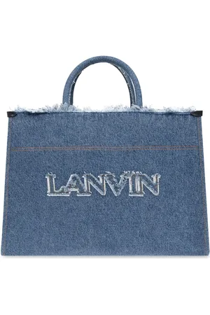 Lanvin Shopper mit Logo-Stickerei