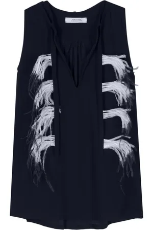 Dorothee Schumacher Bluse mit Federdetail
