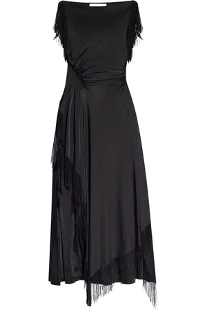 Lanvin Midikleid mit Stickerei