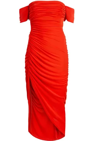 Cinq A Sept Delaney Midikleid mit Raffungen
