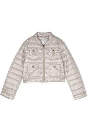 HERNO Gefütterte Jacke mit Logo-Schild