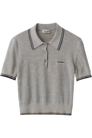 Miu Miu Poloshirt mit Streifen