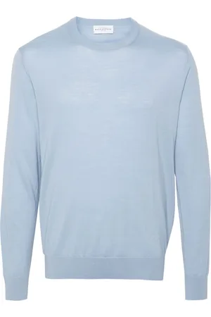 BALLANTYNE Pullover mit rundem Ausschnitt