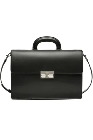 Bally Laptoptasche mit Logo-Gravur
