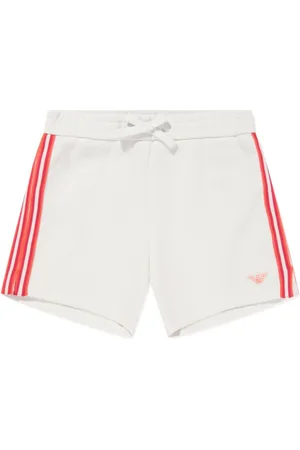 Emporio Armani Shorts mit Logo-Stickerei