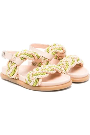 Florens Sandalen mit gewebten Kordeln