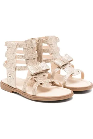 Florens Sandalen mit Glitter-Finish