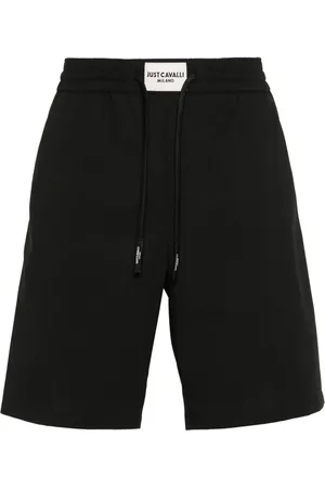 Roberto Cavalli Bermudas mit Logo-Patch