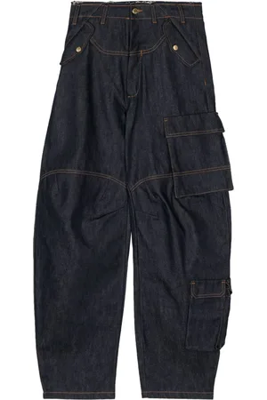 DARKPARK Rosalind Cargo-Jeans im Tapered-Design