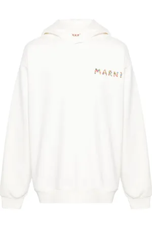 Marni Hoodie mit Logo-Print
