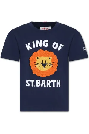 MC2 SAINT BARTH T-Shirt mit King of St. Barth-Print