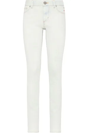Philipp Plein Jeans-Leggings mit Logo-Applikation