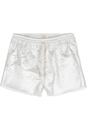 Le pandorine Shorts im Metallic-Look