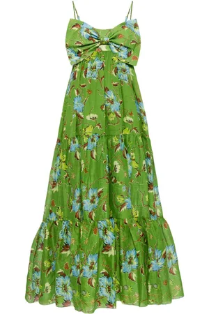 ALÉMAIS Hotel Lamu Midikleid mit Blumen-Print