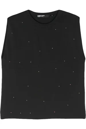 Bimba y Lola Top mit Kristallen