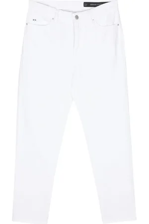 Armani Exchange Tapered-Jeans mit Logo-Stickerei