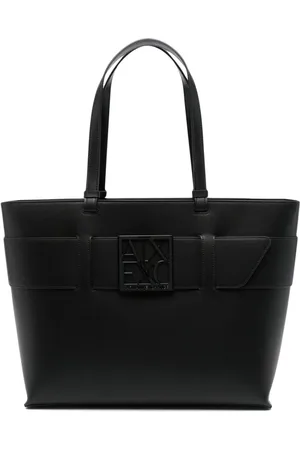 Armani Exchange Shopper mit Logo-Schild