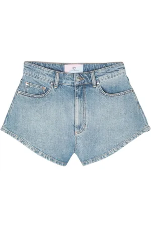 Chiara Ferragni Jeans-Shorts mit Eyelike-Motiv