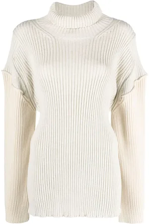 The Row Gerippter Dua Pullover mit tiefen Schultern