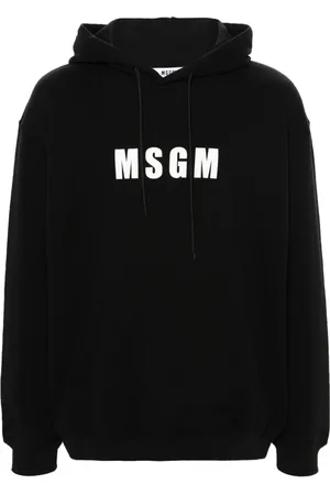 Msgm Hoodie mit Logo-Print