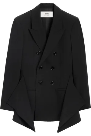 Ami Drapierter Schurwollblazer