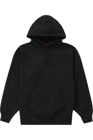 Supreme Hoodie mit Satinapplikation