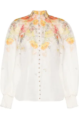 ZIMMERMANN Tranquility Bluse mit blumigem Print
