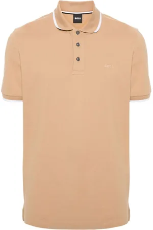 HUGO BOSS Pikee-Poloshirt mit Logo-Stickerei