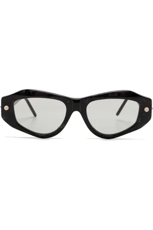 KUBORAUM P15 Sonnenbrille mit geometrischem Gestell
