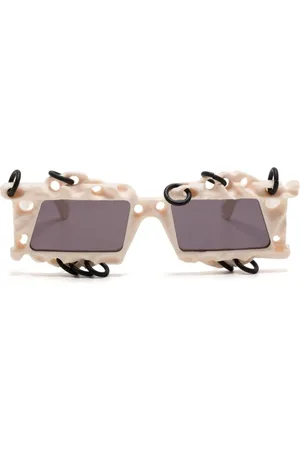 KUBORAUM X20 Sonnenbrille mit geometrischem Gestell