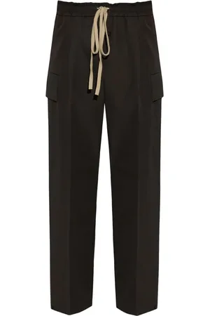 FEAR OF GOD Wollhose mit Logo-Patch