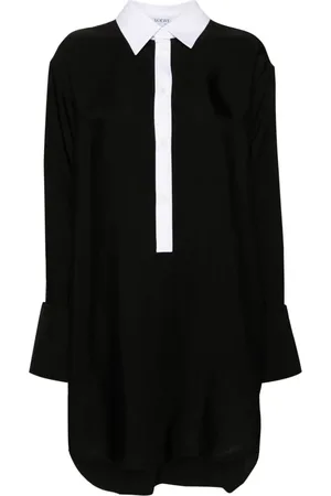 Loewe Midikleid mit abnehmbarem Kragen