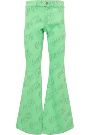 ERL X Coca-Cola halbhohe Schlagjeans