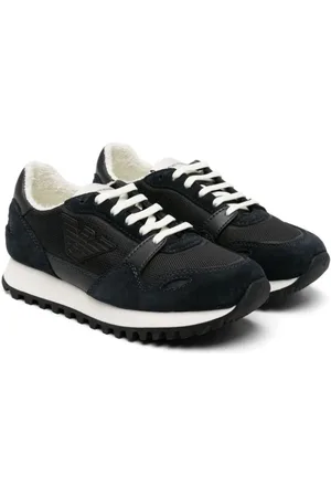 Emporio Armani Sneakers mit Adler-Patch