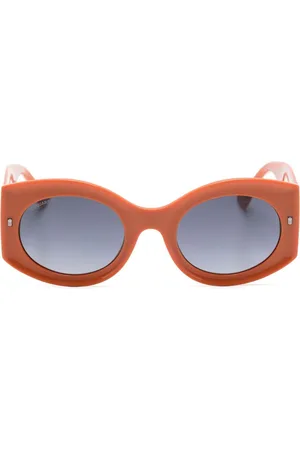 Dsquared2 Hype Sonnenbrille mit ovalem Gestell