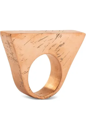 PARTS OF FOUR Vergoldeter Crescent Bridge Ring