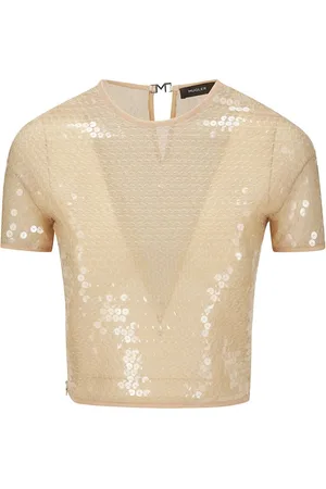 MUGLER Bluse mit Pailletten