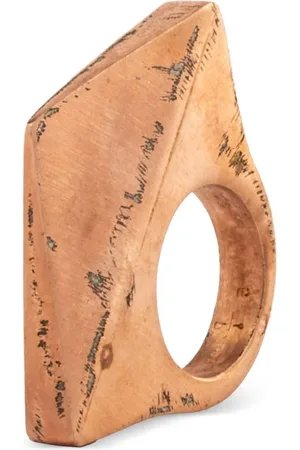 PARTS OF FOUR Vergoldeter Crescent Bridge Ring