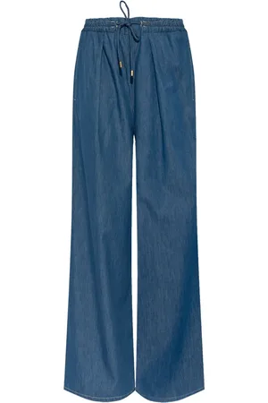 Emporio Armani Weite High-Waist-Hose
